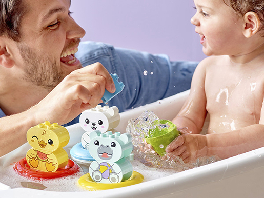 LEGO DUPLO Zabava u kadi: plutajući životinjski vlak 10965