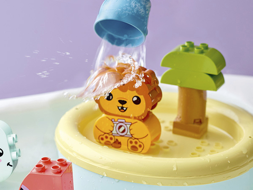 LEGO DUPLO Zabava u kadi: plutajući životinjski otok 10966