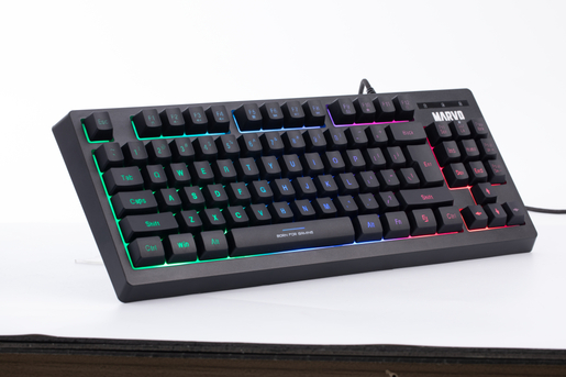 Marvo K607 RGB, membranska tipkovnica, RGB