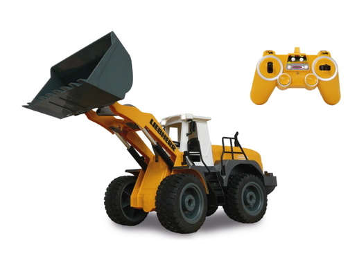 Jamara utovarivač na daljinsko upravljanje Liebherr 564, žuti 1:20