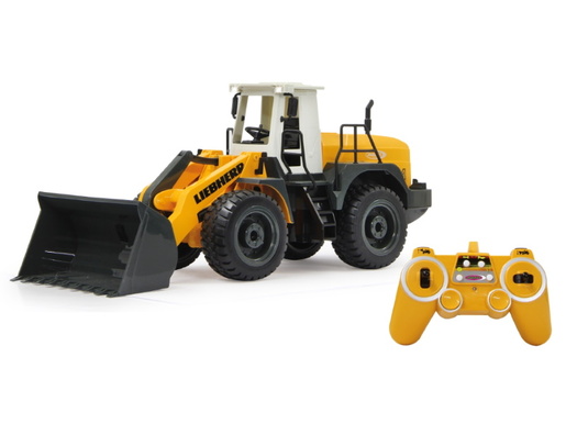 Jamara utovarivač na daljinsko upravljanje Liebherr 564, žuti 1:20