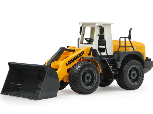 Jamara utovarivač na daljinsko upravljanje Liebherr 564, žuti 1:20