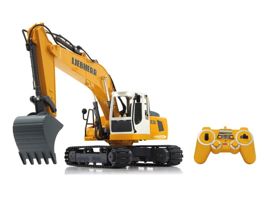Jamara bager na daljinsko upravljanje Liebherr R936, žuti 1:20