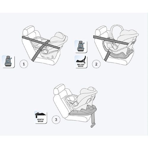 Peg Perego autosjedalica Primo Viaggio SL 0-13 kg City Grey