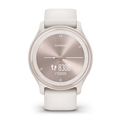 Garmin Vivomove Sport, Ivory Peach Gold, 40mm, 010-02566-01, pametni sat