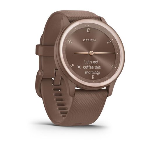 Garmin Vivomove Sport, Cocoa Peach Gold, 010-02566-02, pametni sat