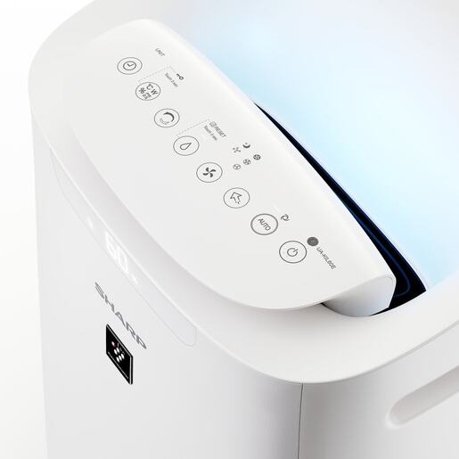 Sharp pročišćivač zraka s funkcijom ovlaživanja UA-KIL80E-W bijeli