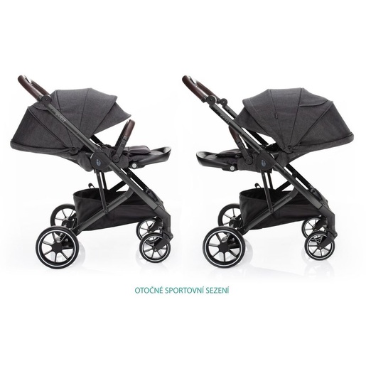 Zopa kolica Quest 3u1 Vulcan black / black