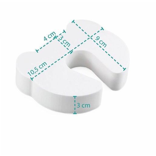 Zopa zaštita za vrata white