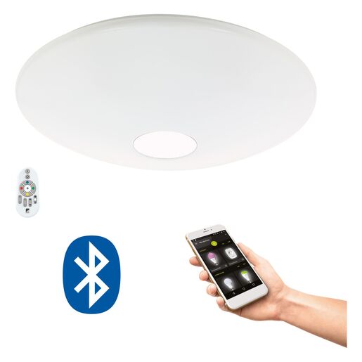 EGLO plafonjera LED, 34 W, prom 600, bijela/krom 'TOTARI-C'