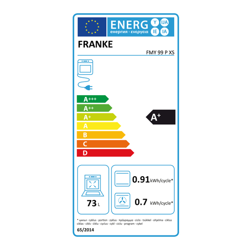 Franke pećnica Mythos FMY 99 P XS