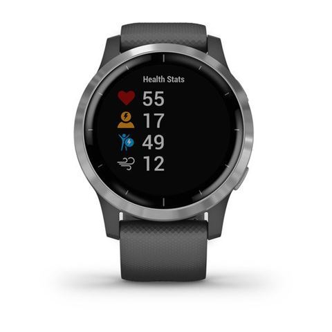 Garmin Vivoactive 4 Silver sivi remen, 010-02174-04, 45mm, pametni sat