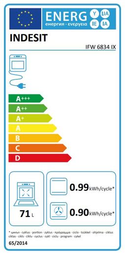 Indesit pećnica IFW 6834 IX