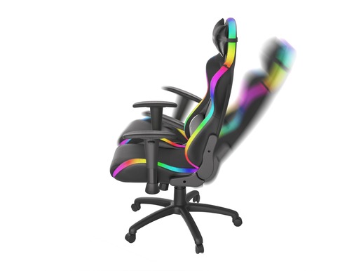 Genesis Trit 500 RGB, gaming stolica, crna
