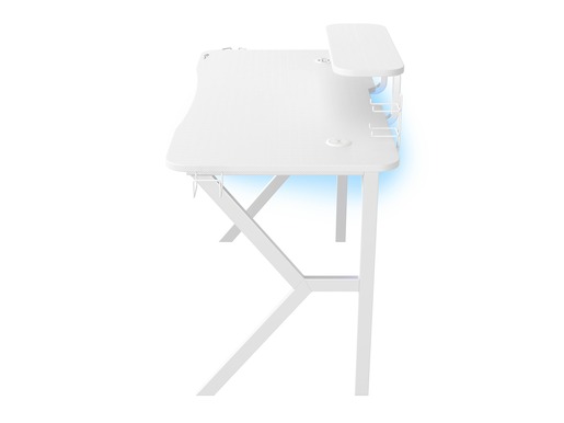 Genesis Holm 320 RGB, gaming stol, bijeli