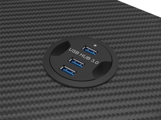 Genesis Holm 510 RGB, gaming stol, crni