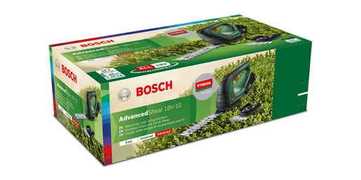 BOSCH AdvancedShear18V-10 (1x 2,0Ah+punjač AL1810) akumulatorske škare za oblikovanje grmova i živice