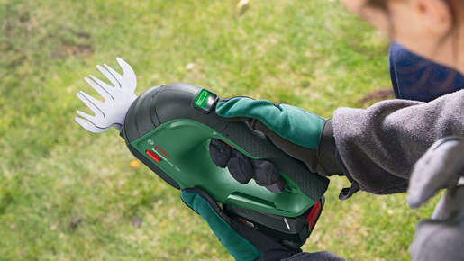 BOSCH AdvancedShear18V-10 (1x 2,0Ah+punjač AL1810) akumulatorske škare za oblikovanje grmova i živice