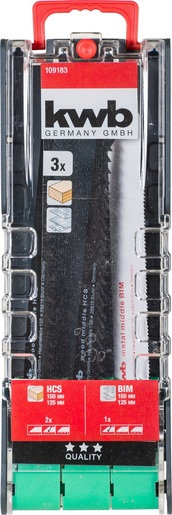 KWB set pila za višenamjensku pilu, 3/1