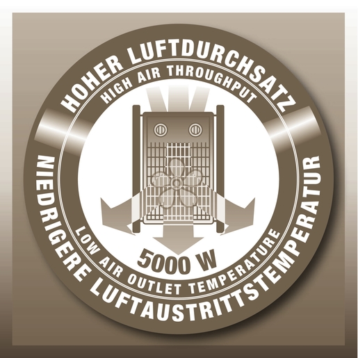 EINHELL električna grijalica, EH 5000