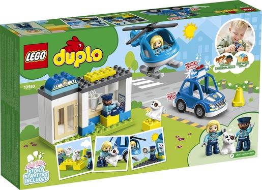 LEGO DUPLO Policijska postaja i helikopter 10959