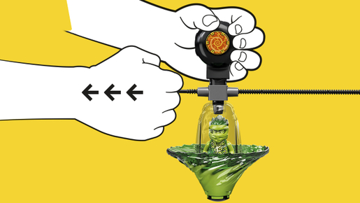 LEGO Ninjago Lloyd na treningu spinjitzua za ninje 70689