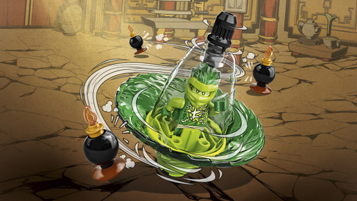 LEGO Ninjago Lloyd na treningu spinjitzua za ninje 70689
