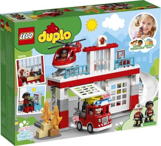 LEGO DUPLO Vatrogasna stanica i helikopter 10970