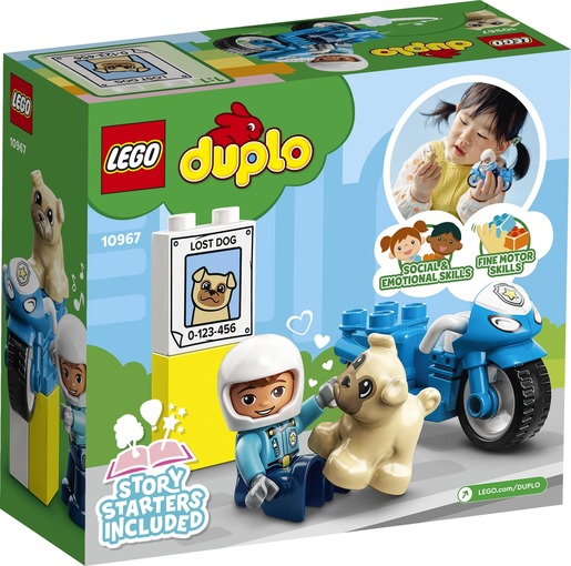 LEGO DUPLO Policijski motocikl 10967