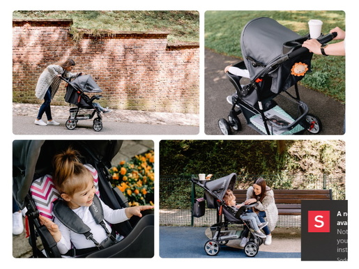 Lionelo dječja kolica EMMA PLUS siva + torba za mamu, 5g JAMSTVA