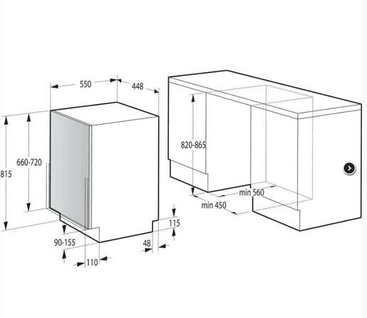 Gorenje perilica posuđa GV520E15