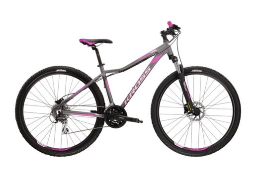 KROSS bicikl MTB Lea 5.0 29 SR, sivo/roza, vel.M