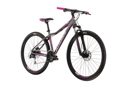 KROSS bicikl MTB Lea 5.0 29 SR, sivo/roza, vel.M