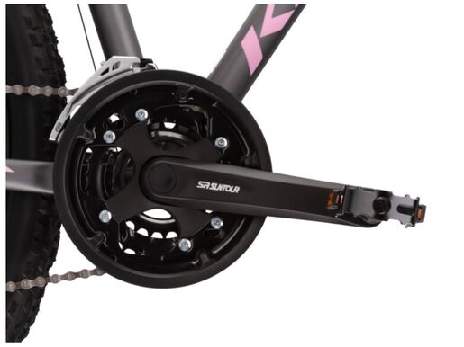 KROSS bicikl MTB Lea 5.0 29 SR, sivo/roza, vel.M