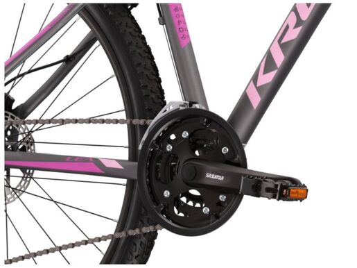 KROSS bicikl MTB Lea 5.0 29 SR, sivo/roza, vel.M