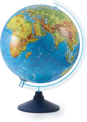 Globus 25cm Alaysky's LED svijetlo, HRV 2u1 mapa sa zvijezdama, IQ App P4