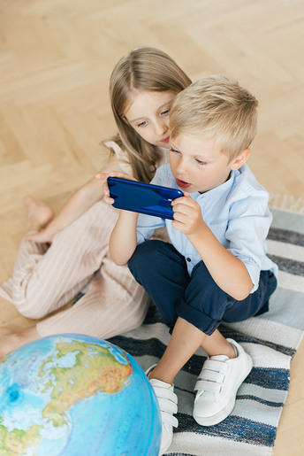 Globus 21cm Alaysky's reljefni LED svijetlo, HRV 2u1 mapa sa zvijezdama, IQApp P8