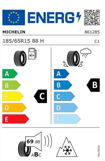 Michelin 185/65R15 88H CROSSCLIMATE 2 TL, Pot: C, Pri: B, Buka: 69 dB