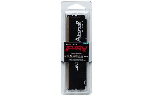 Memorija Kingston 16GB DDR5 5600MHz, FURY Beast, U-DIMM (KF556C40BB-16)