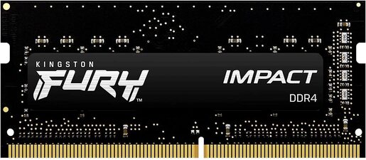 Memorija Kingston 16GB DDR4 3200MHz, FURY Impact, SO-DIMM (KF432S20IB/16)