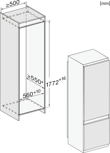 Miele hladnjak KF 7731 E