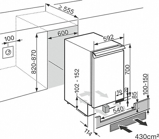 Miele hladnjak za vino KWT 6321 UG