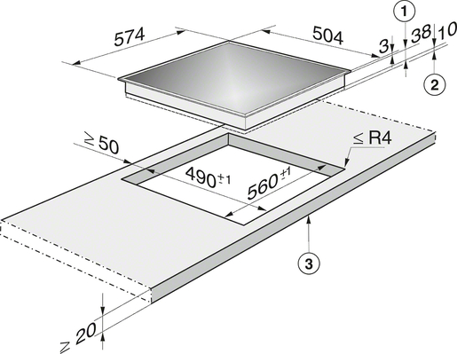Miele ploča za kuhanje KM 6012 PP