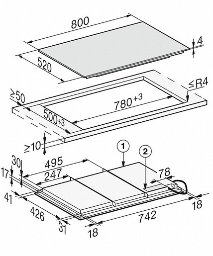 Miele ploča za kuhanje KM 7678 FL