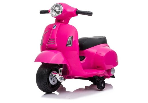 Licencirani skuter Vespa GTS 300 MINI rozi - motor na akumulator