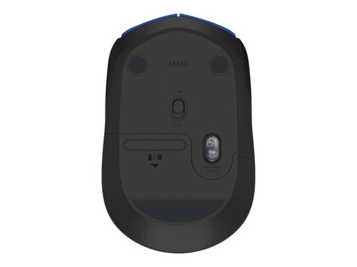 Logitech M171, optički miš, bežični, plavi (910-004640)