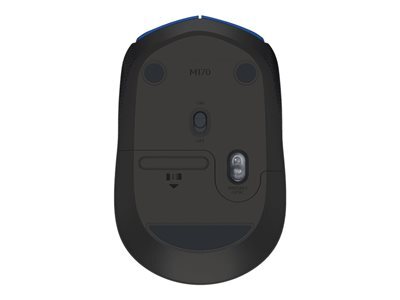 Logitech M171, optički miš, bežični, plavi (910-004640)