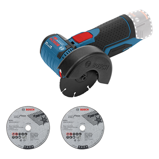 BOSCH Professional GWS 12V-76 akumulatorska kutna brusilica, solo alat u kartonu