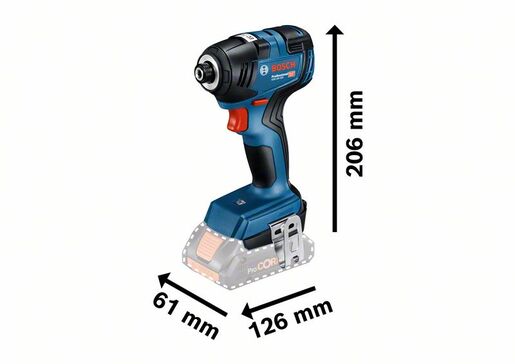 BOSCH Professional GDR 18V-200  akumulatorski udarni stezač, solo alat u kartonu
