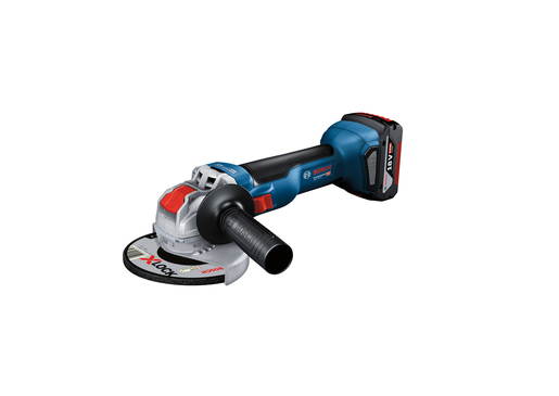 BOSCH Professional X-LOCK  GWX 18V-10 (125 mm) kutna brusilica, solo alat u L-BOXX-u